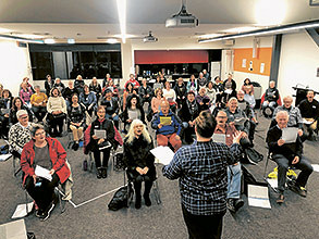 Community choir moves into Docklands