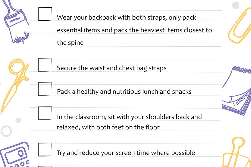 Check your checklist this Back-to-School season