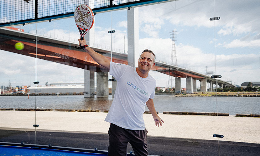 Padel by the water: Tennis craze comes to Docklands