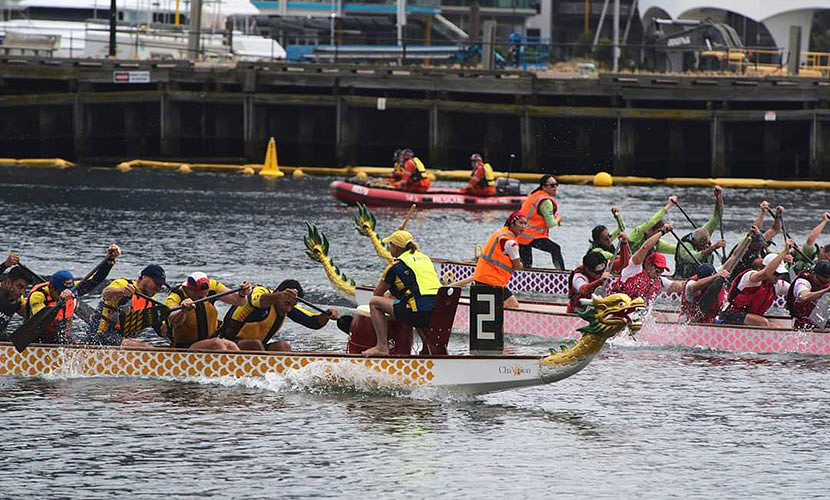 Dragon boat festival back with a bang