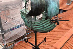 Public appeal for stolen weathervane at Mission to Seafarers