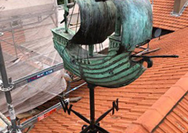 Public appeal for stolen weathervane at Mission to Seafarers