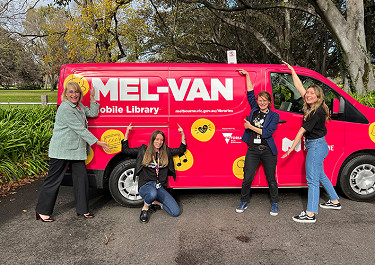 New mobile library drives digital literacy to Melburnians 