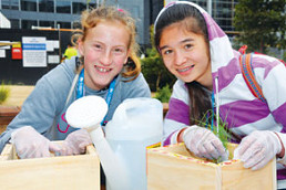 Kids plan for a sustainable future