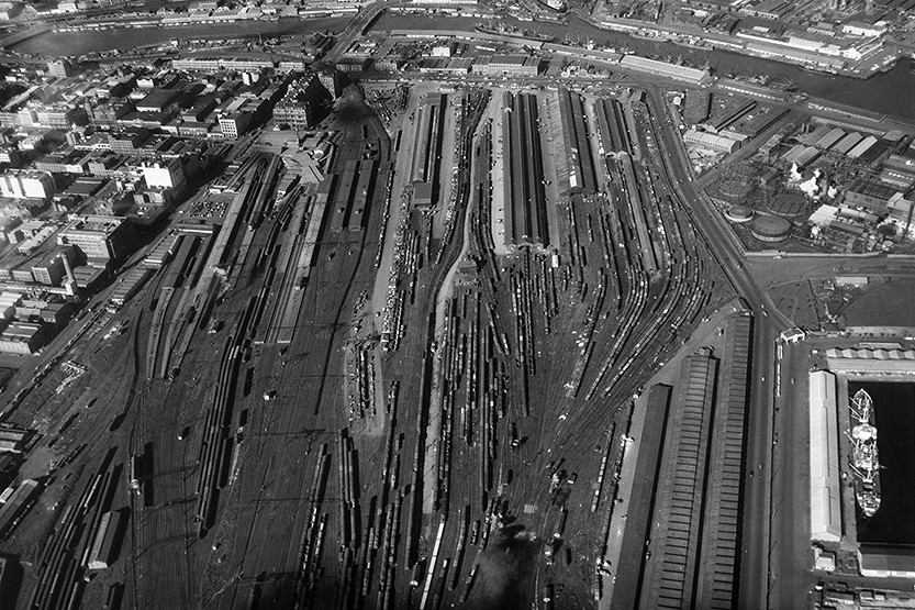 The arteries of Docklands